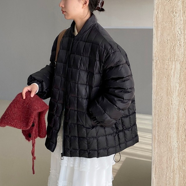 quilted down jacket　j-0205