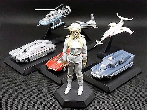 SFムービーセレクション キャプテンスカーレット　 全7種セット【中袋未開封品】