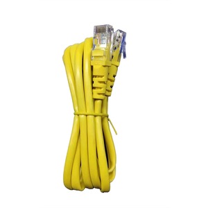 【在庫のみ】Akkerds ケーブル 1.5M きいろ CAT6 イーサネットケーブル ネットワーク フラット やわらか lan cable 爪折れ防止 モデム ルーター RJ-45接続等に対応