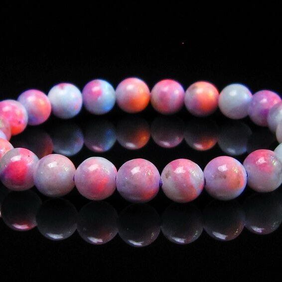 ハックマナイト ブレスレット 8mm 一点物 メール便可 111-49438