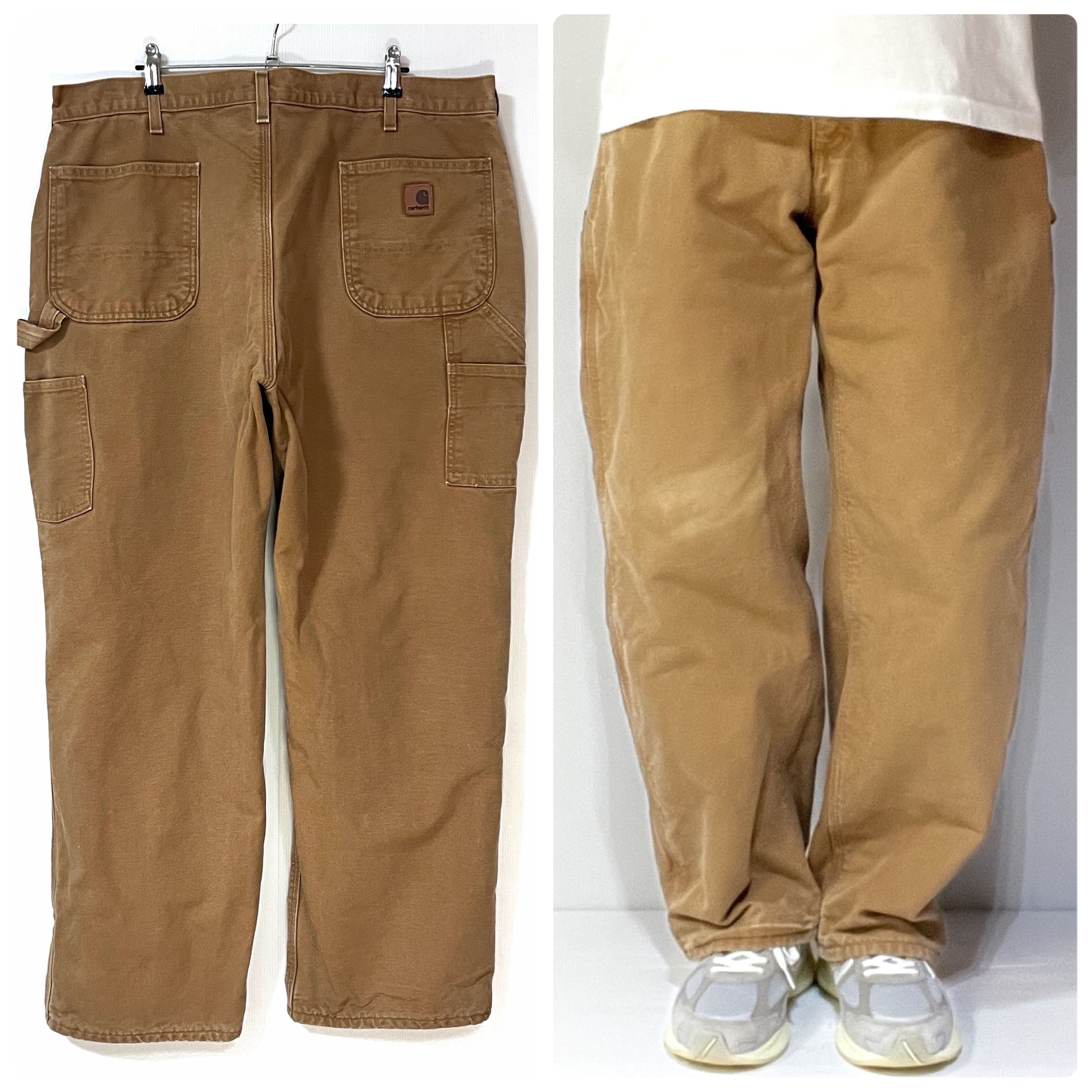 超レア カーハート Carhartt W38 L30 ブラック 黒 リップストップ