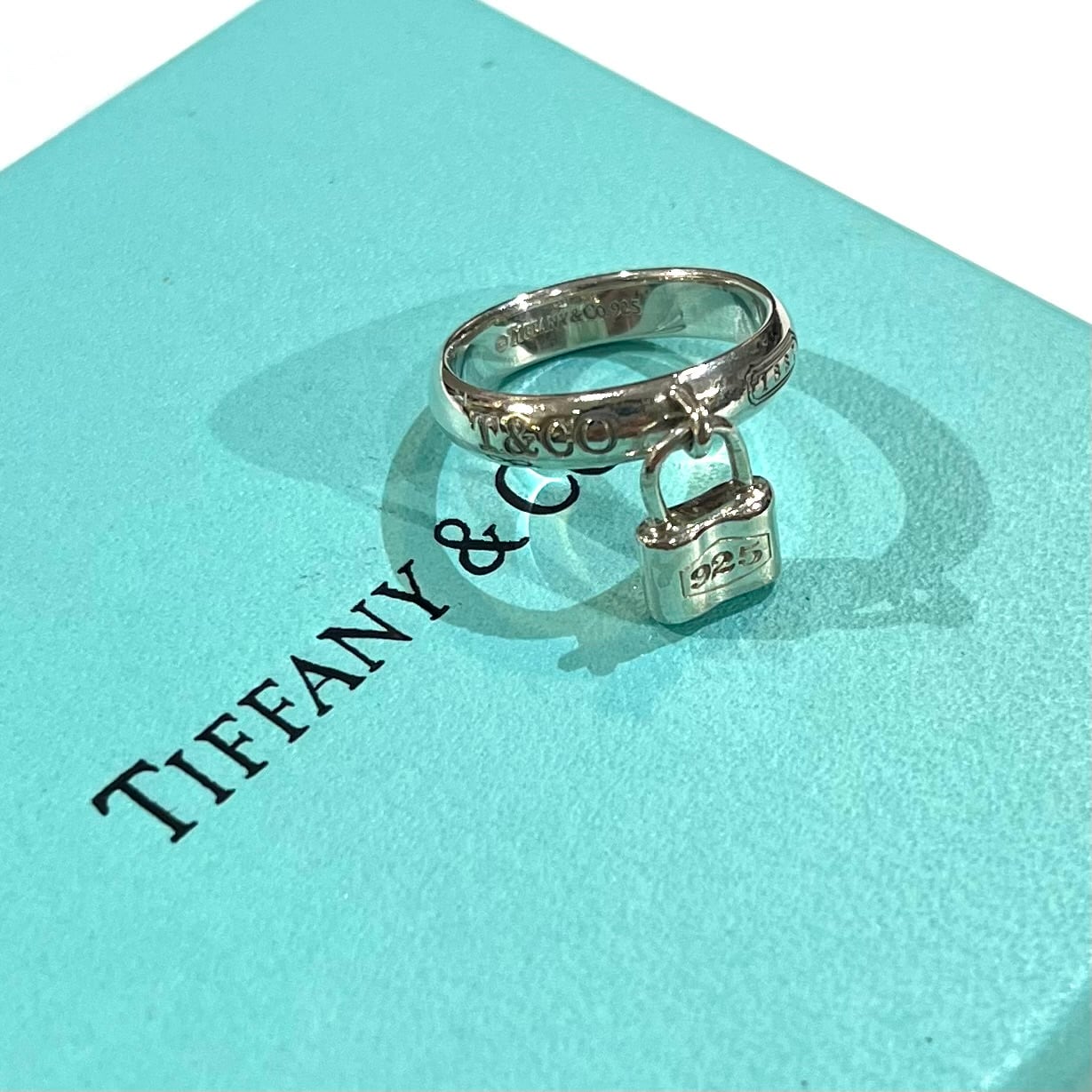 TIFFANY＆CO】【10号 】2376 1837 ティファニー ロックチャーム リング