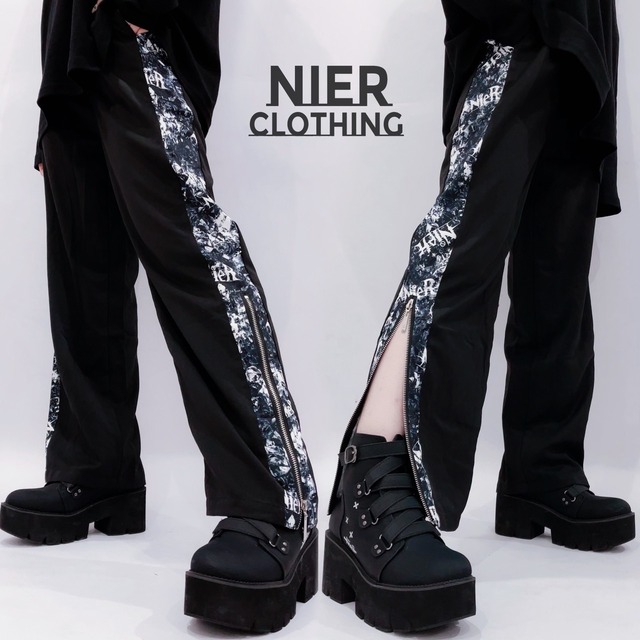 NieR DIAMOND 裾ZIP PANTS