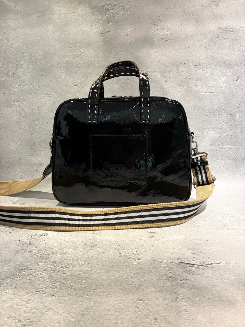 DEUX MILLE ドゥミル 2wayミドルサイズボストン［BLACK] | arti