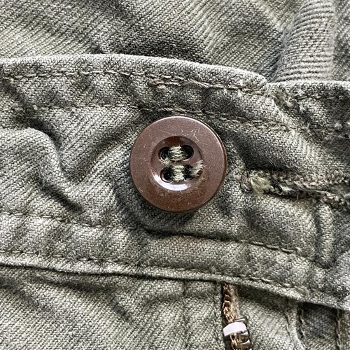 60-70s フランス軍 実物 AIR FORCE メカニックパンツ w31 詳細写真8