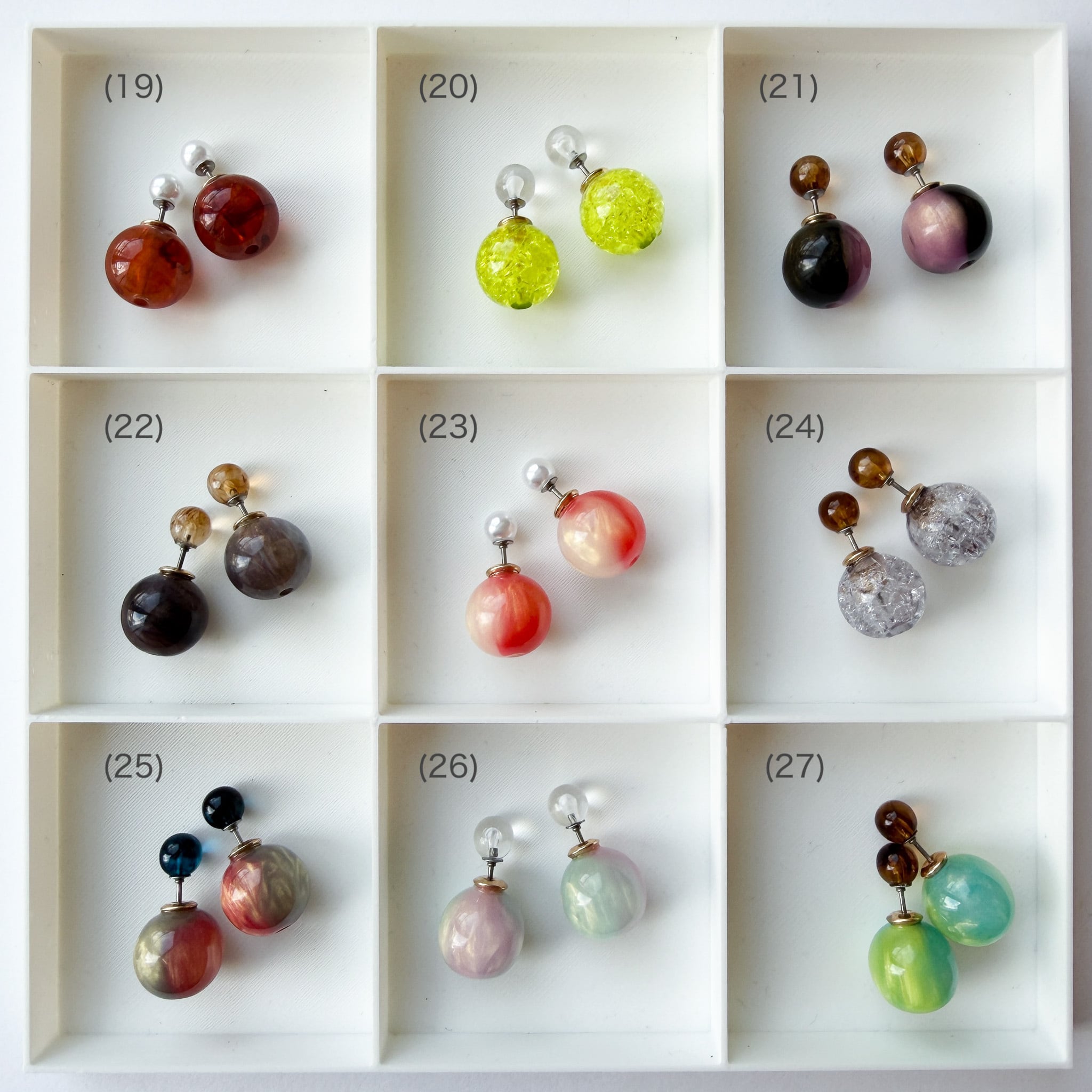 ✳︎オンライン限定スペアキャッチ(おまけピアス付き)19-27