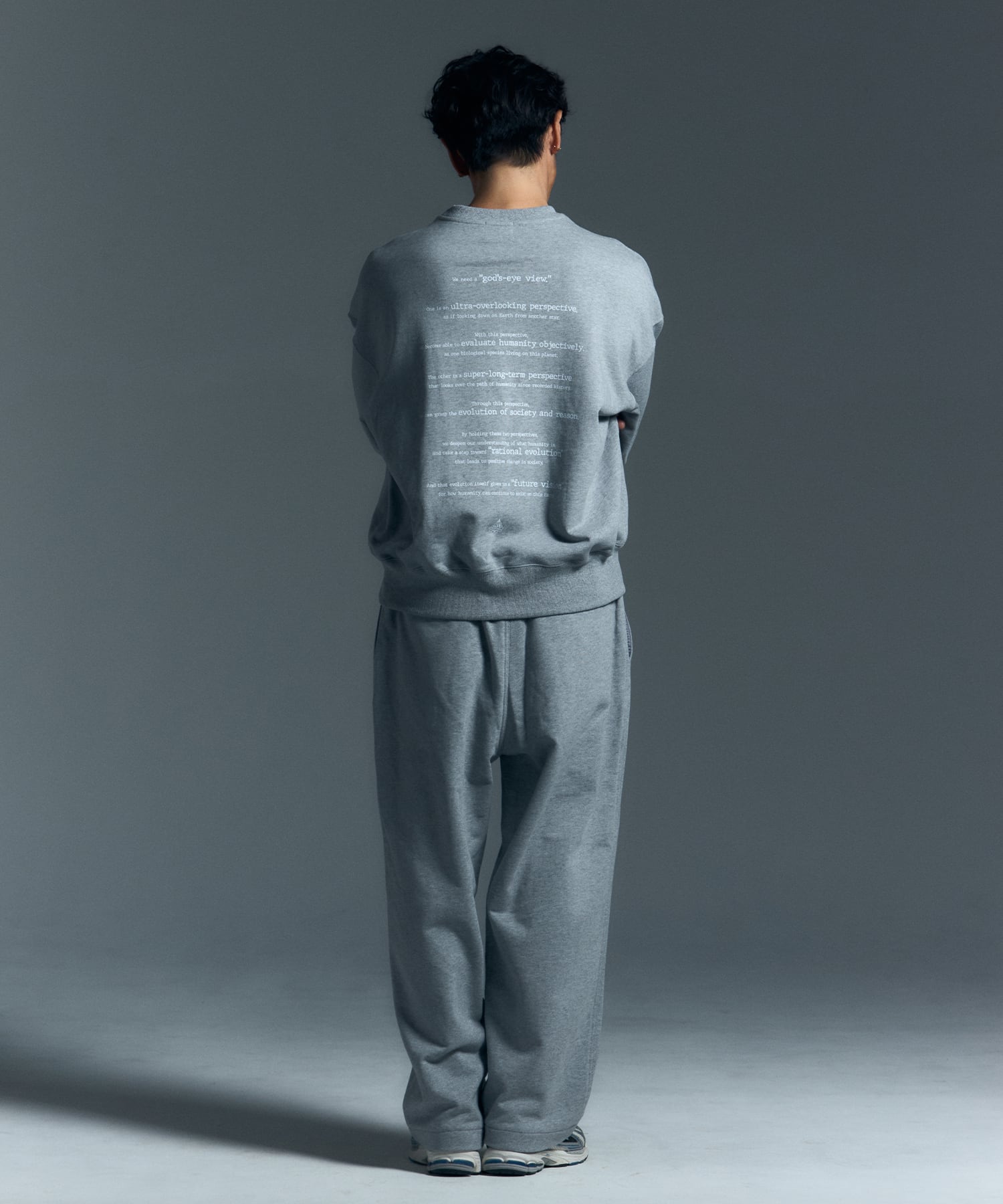 GOD'S EYE VIEW SWEAT TRAINER［HSC010］ | HAPPY SAUCE
