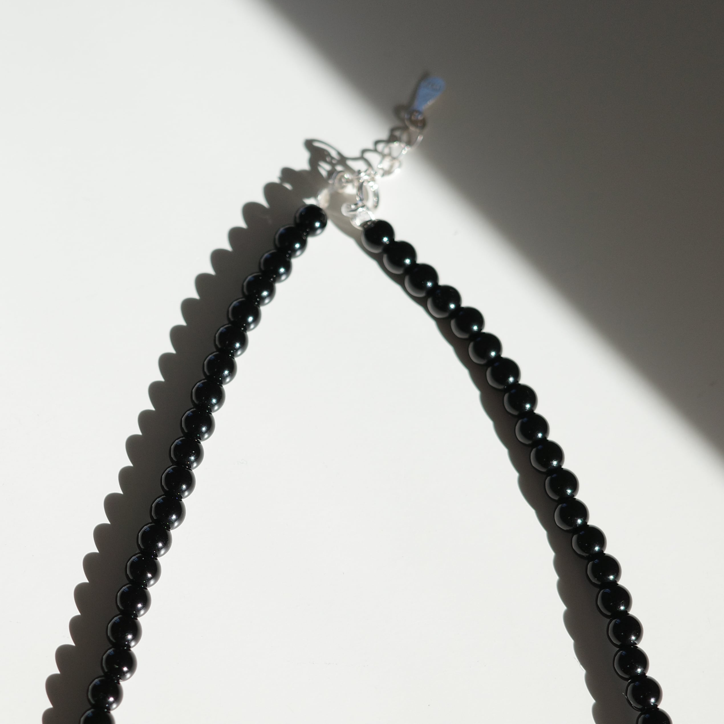 silver925 onyx necklace N089 | RIN. accessory ｜ステンレス