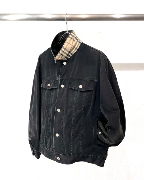 BURBERRY LONDON "Black" Trucker Jacket
