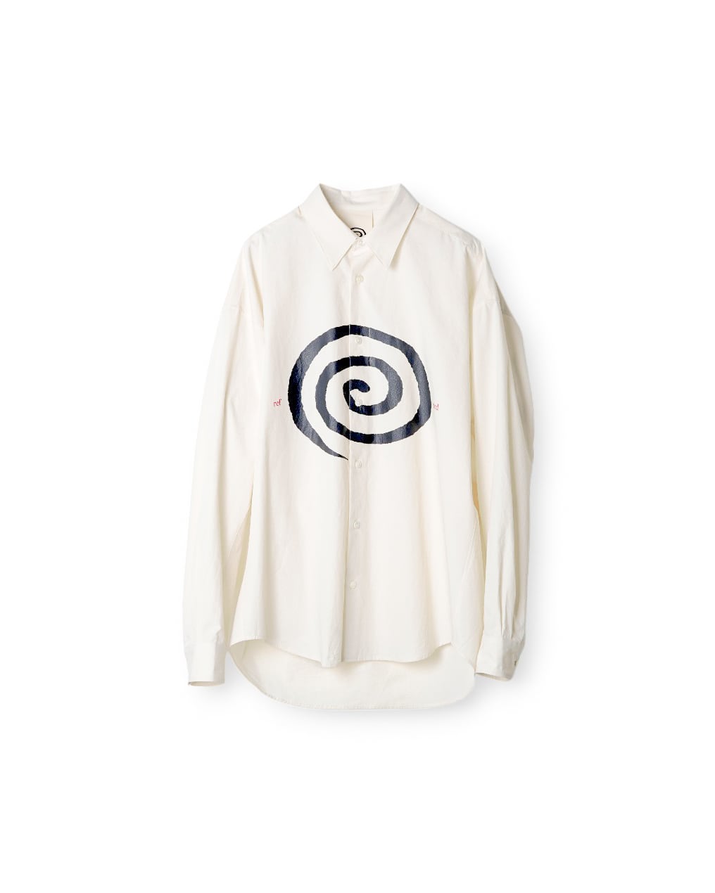 【refomed x SOL】"GuruGuru" SLOUCH SHIRT (OFF)