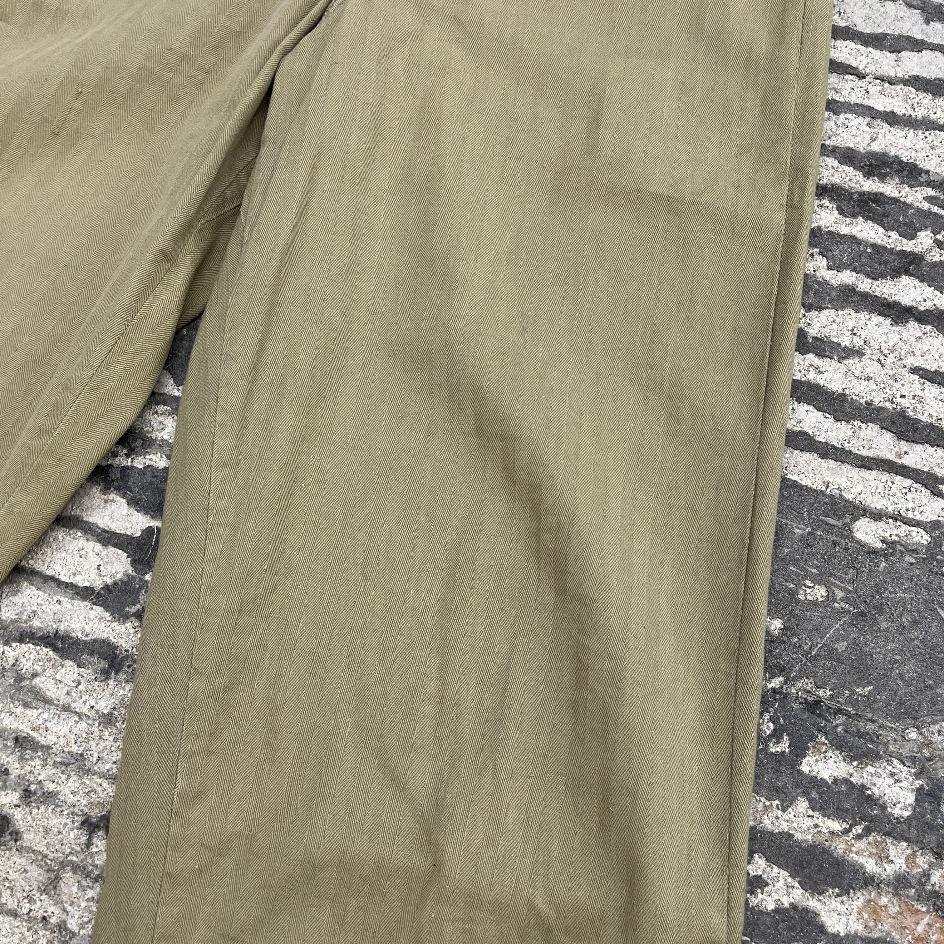 50s Lee HBT Work Pants 50年代 リー ヘリンボーンツイル ワークパンツ