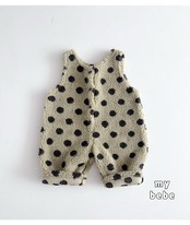 韓国子供服 / 26winter / my bebe / ボアジャンプスーツ / ベビー / 冬服 *S~M*