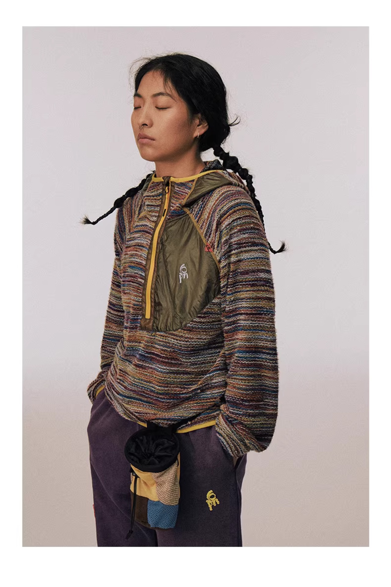 CONP Airy Yarn Fleece Hoodie