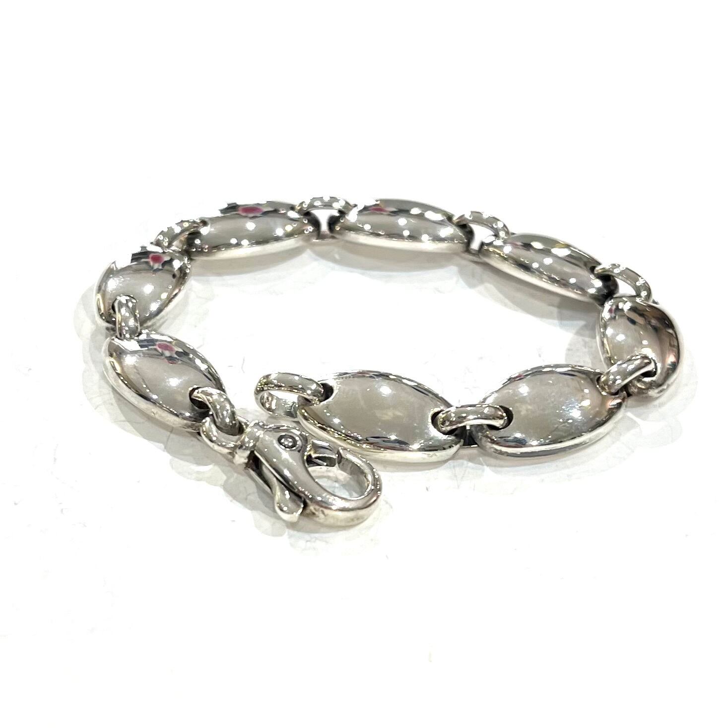 TIFFANY&CO. 】2368 ぷっくりペブルリンク オーバルリンク