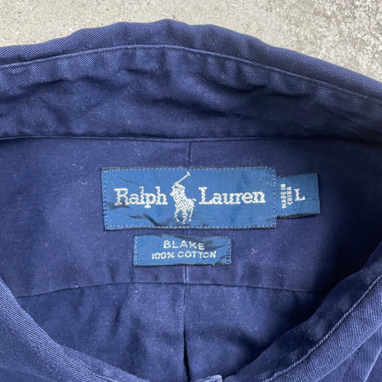 90年代 Ralph Lauren ラルフローレン BLAKE ボタンダウンシャツ メンズ