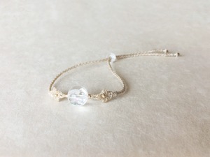 アイリスクォーツ macramé bracelet