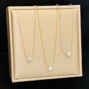 【Coming soon…】291N　ジルコニアネックレス