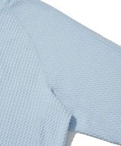 CALORA FLEECE HOODED PULLOVER_SKY BLUE