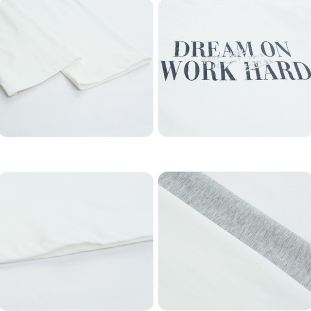 long sleeve logo t-shirt　J00176