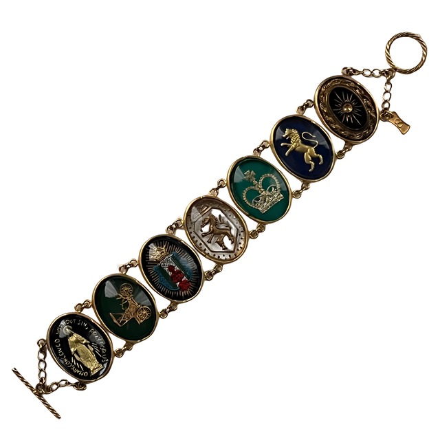 Vintage Intaglio Collector Bracelet