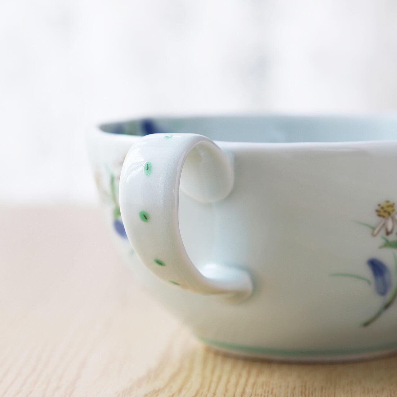 うつわ藍水 ｜ カフェボール 草花 ｜ 波佐見焼 | にっこう生活館