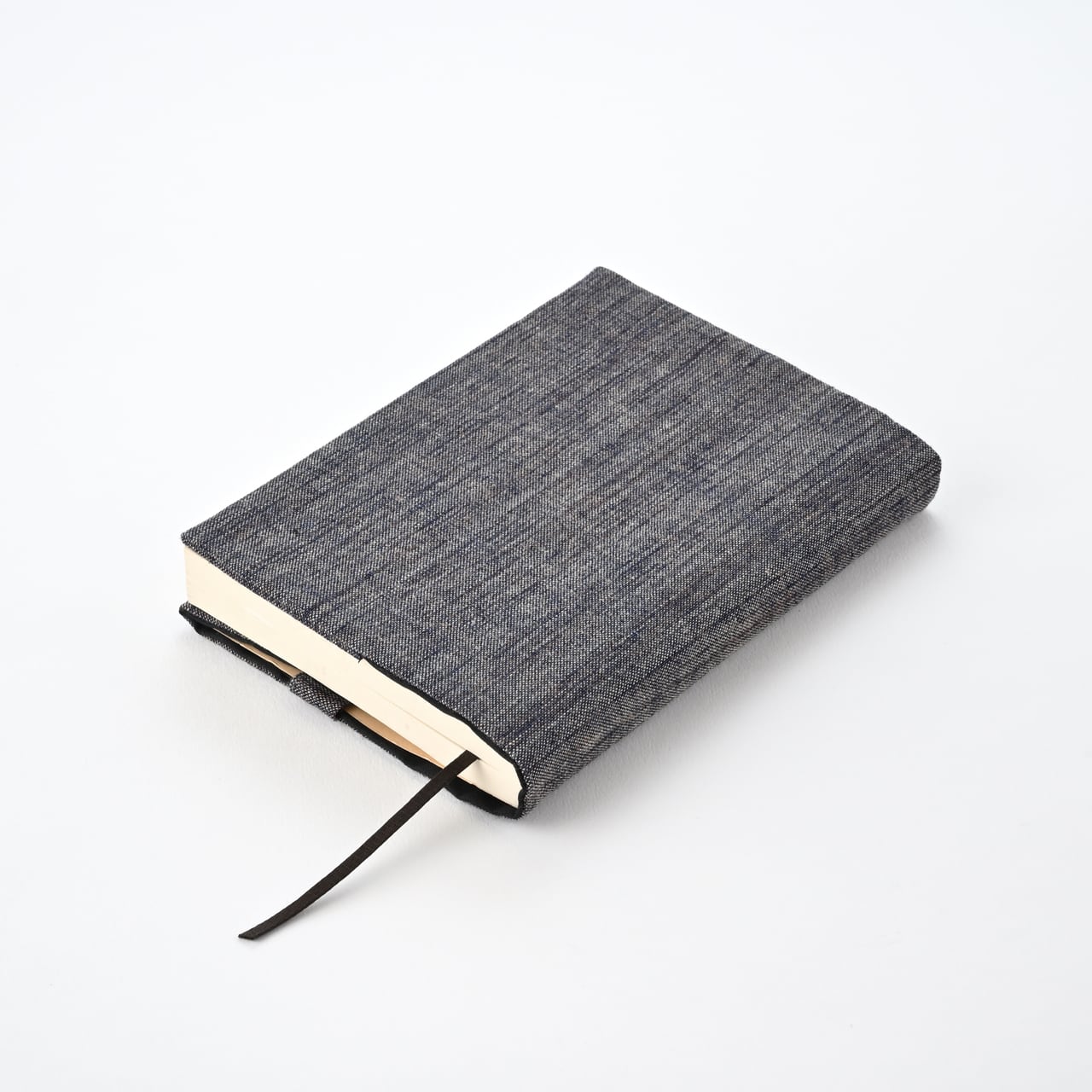 先染め交織雑貨 ブックカバー