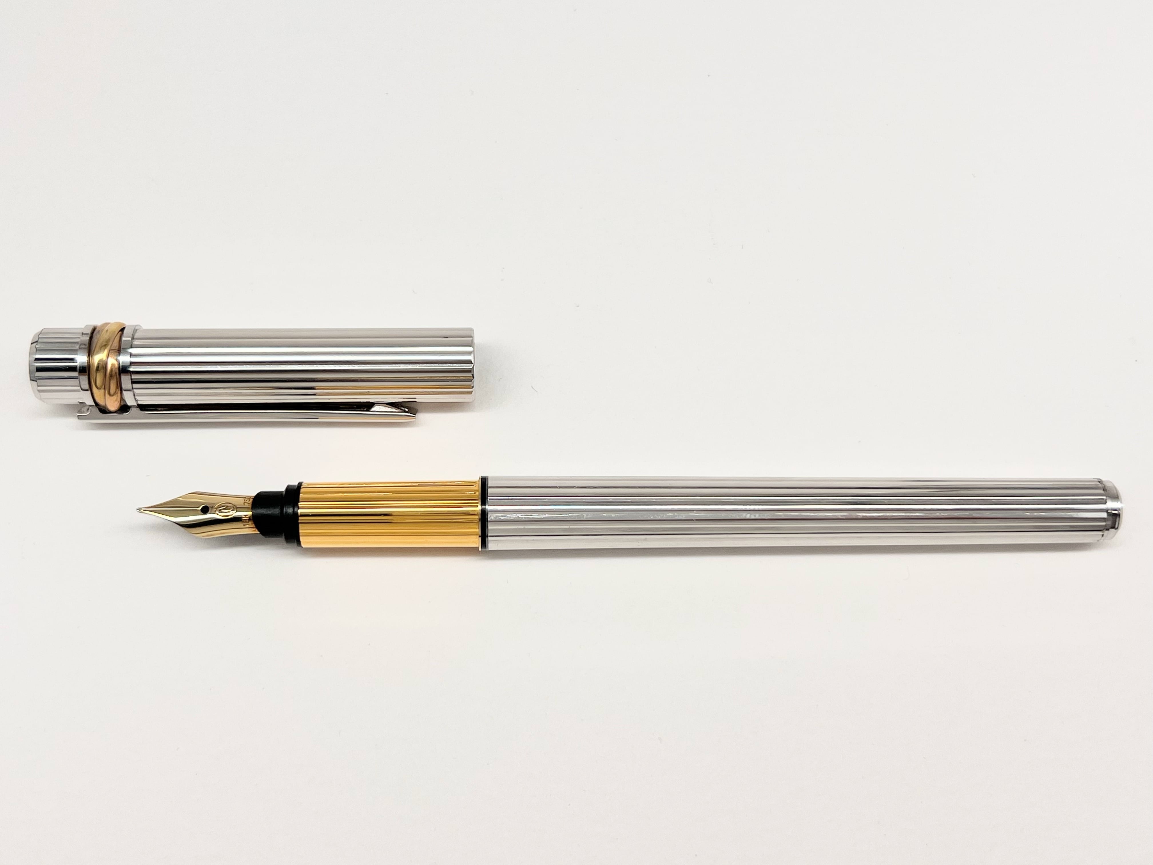 80s カルティエ トリニティ Cartier （細字） 18K 02489 | 川口明弘の