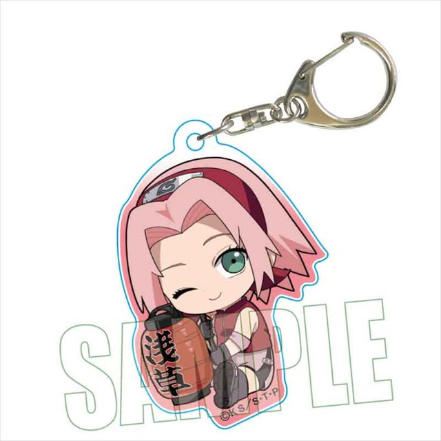 NARUTO-ナルト- 疾風伝 ぎゅぎゅっとアクリルキーホルダー/春野サクラ 浅草ver.