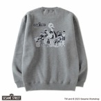 GOODHELLER " SESAME STREET CREW SWEAT " GRAY