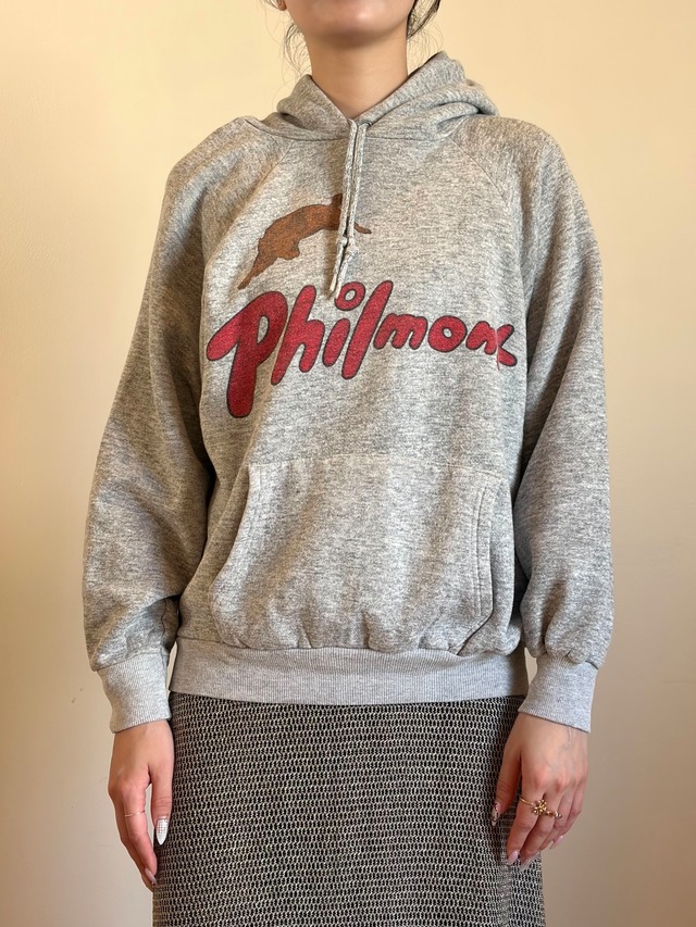 CU17-6 USED HOODIE "Philmont" -GRAY-