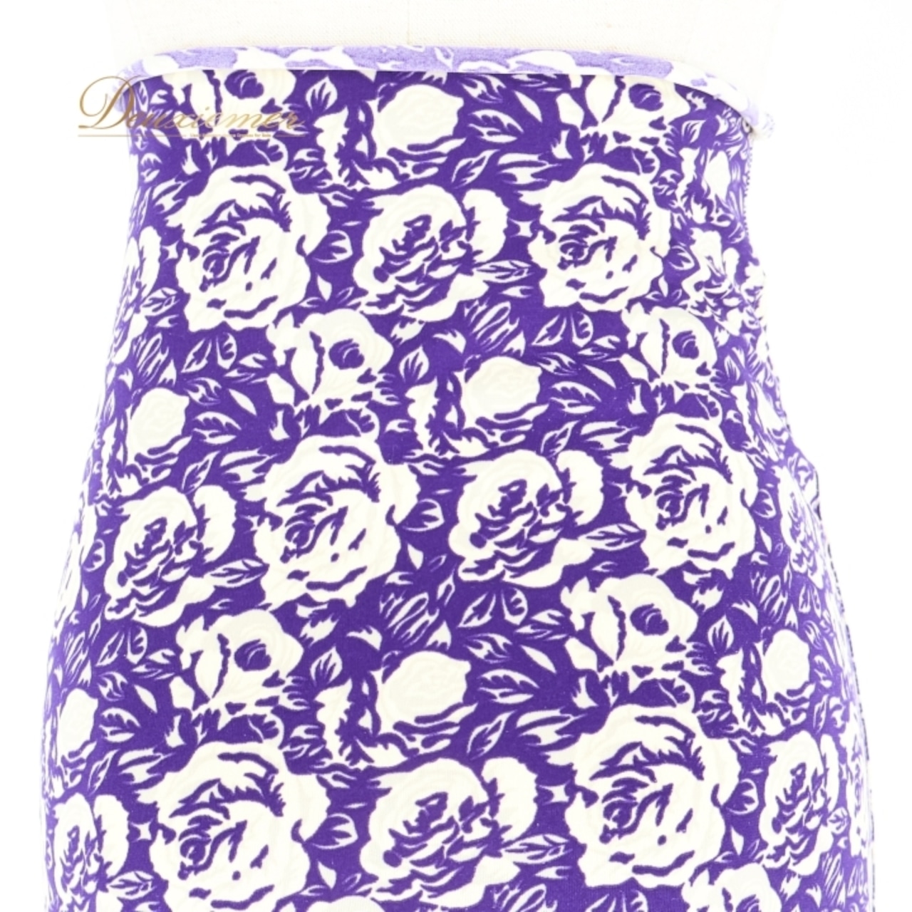 フラメンコ 衣装 ファルダ スカート ブルー系 パープル系 青 紫 伸縮 ストレッチ 柄 模様 レッスン 練習着 おしゃれ 柔らかい スカート レディース ダンス 衣装 練習用 ステージ衣装