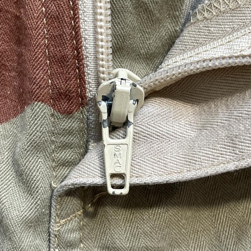 00s フランス軍 実物 F2 フィールドパンツ デザートカモ 76L w29 詳細写真9