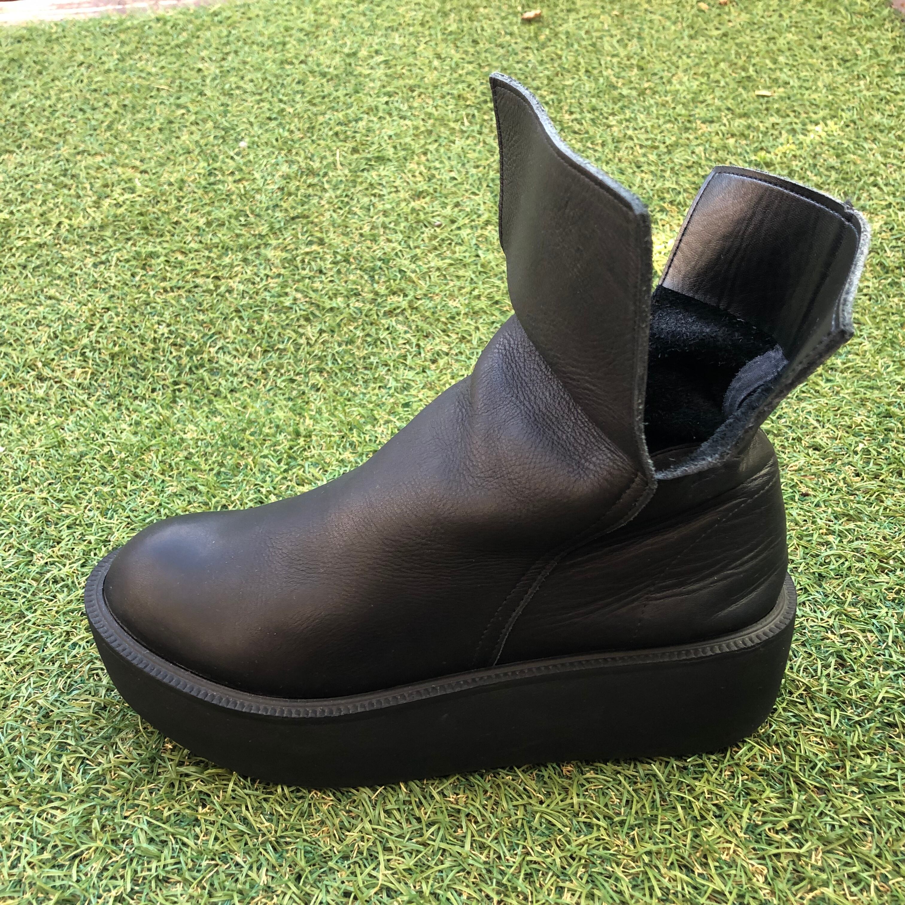 antiqua platform boots アンティカ 本革 プラットフォームブーツ HT751
