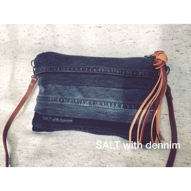 BackDenimショルダーポーチ No.3493