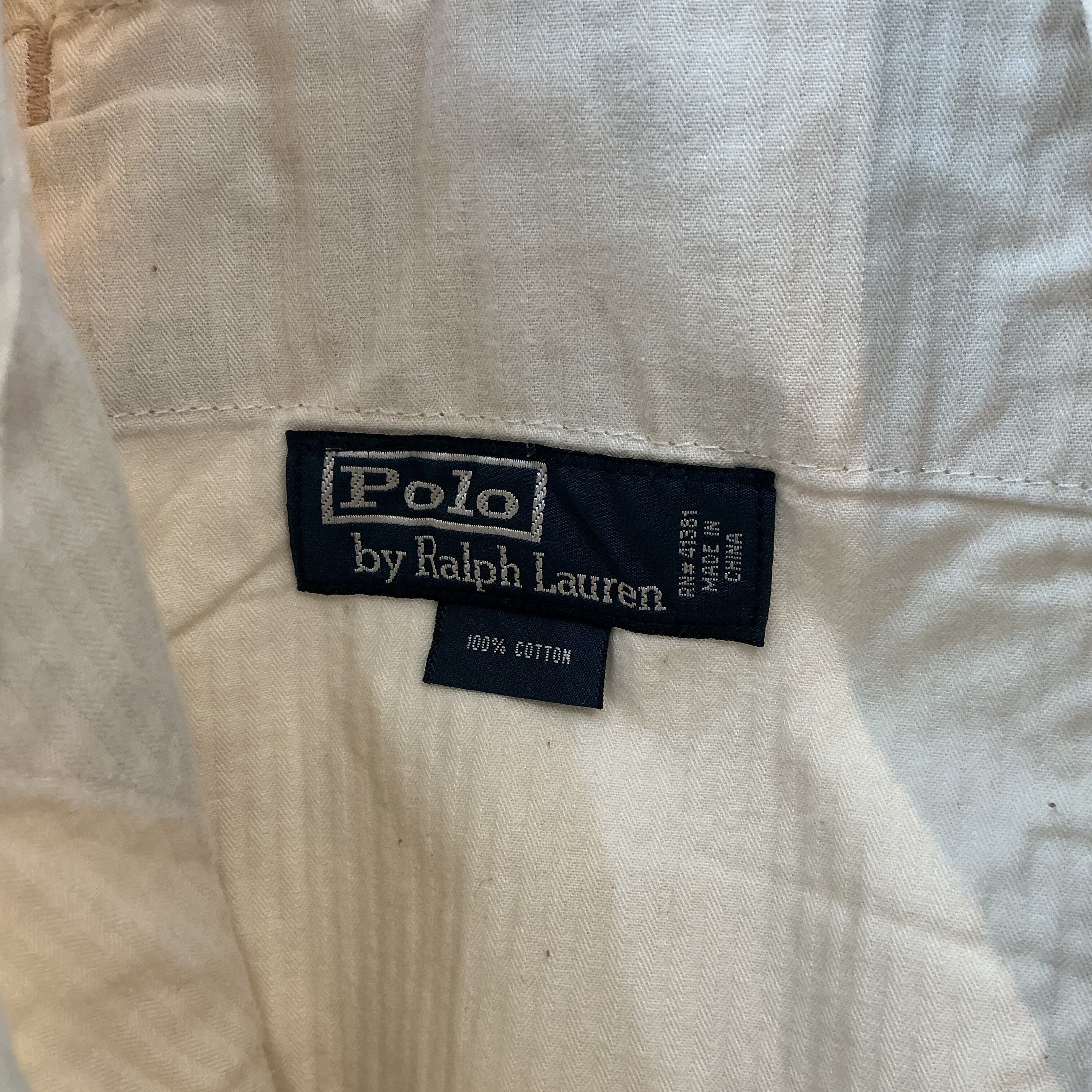 Remodel】00's Polo Ralph Lauren 花柄 ショートパンツ ベージュ