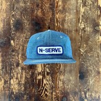 Circa 80's Deadstock "K-Brand” Denim Trucker Hat// N-Serve