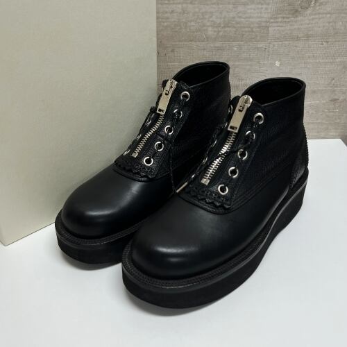 foot the coacher フットザコーチャー CLIMB BOOT FRONT ZIP size 7 1/2【中目黒t09】 |  ブランド古着Brooch powered by BASE