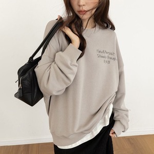 heart print pullover 14792