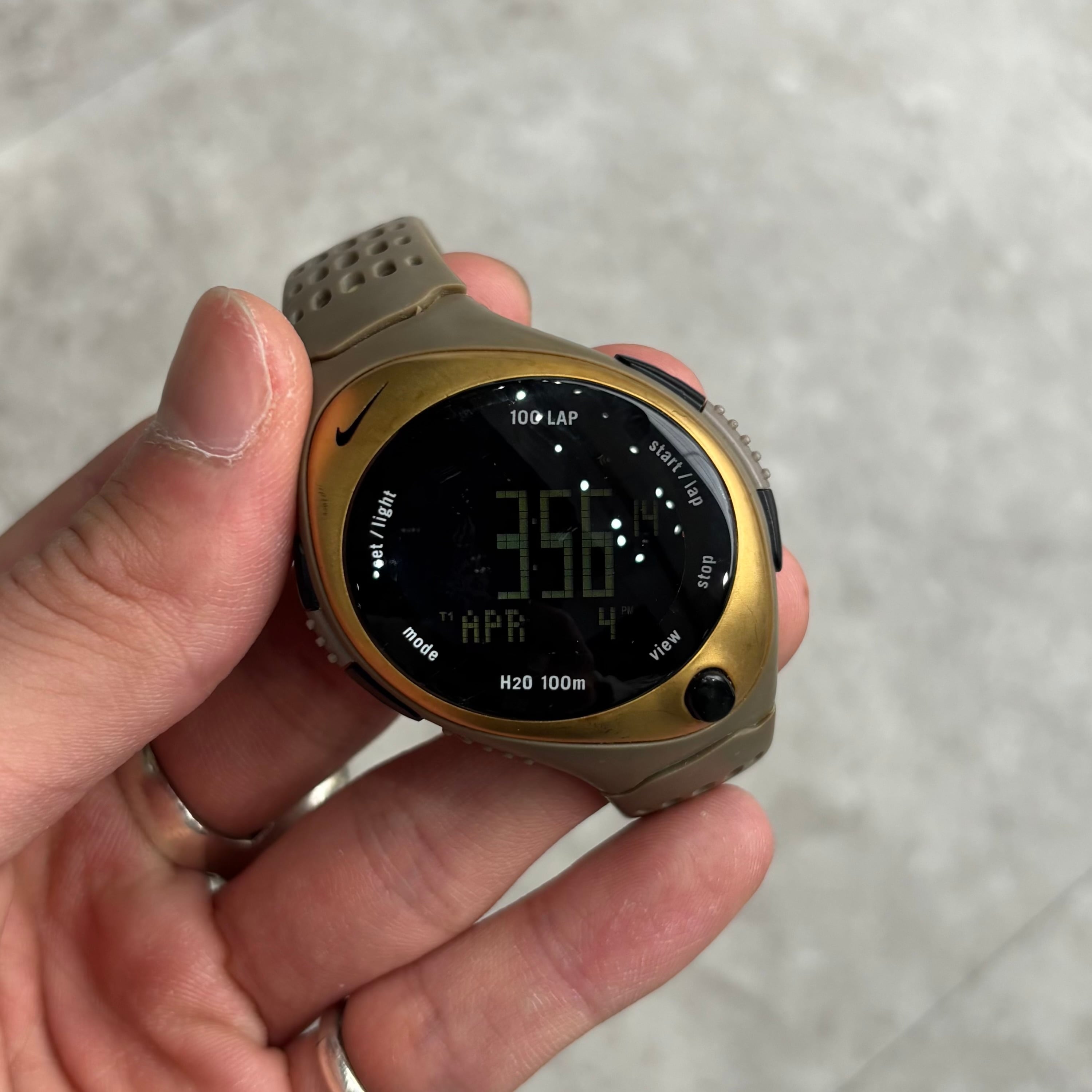 NIKE "TRIAX Bowerman WR0084" sport digital watch【仙台店】