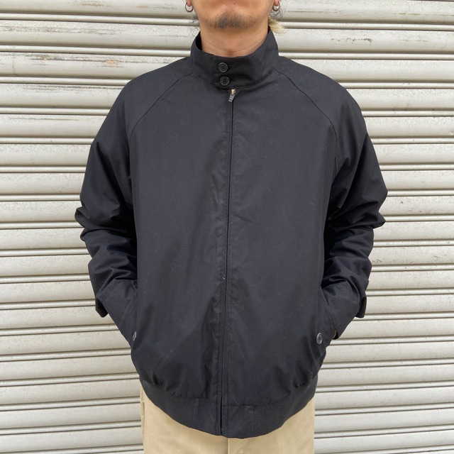 LANDS'END ランズエンド　スウィングトップジャケット　黒　M