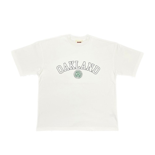 SS Tee Oakland College White
