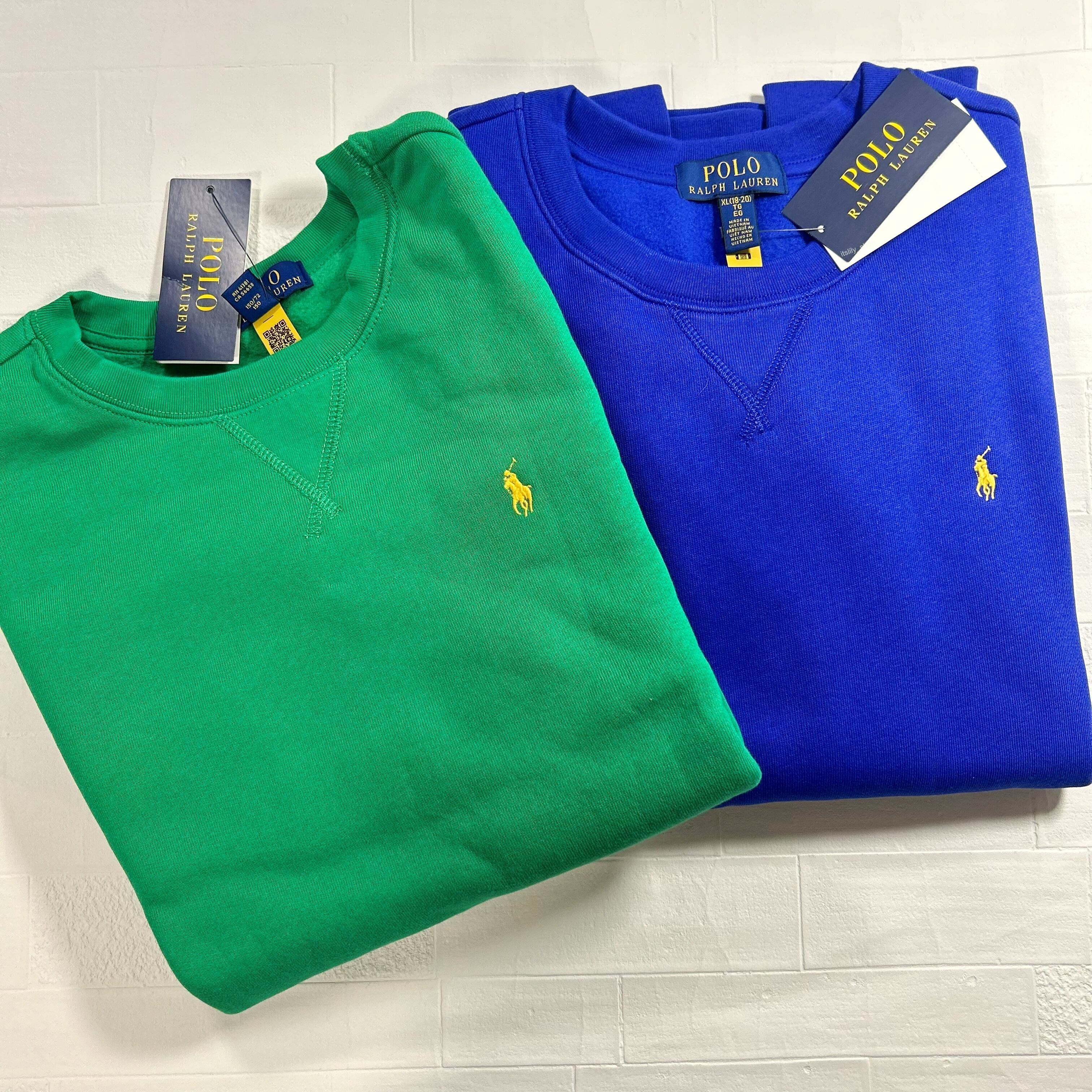 160cm】大人もOK キッズ（男の子）ベア トレーナー Ralph Lauren 大人