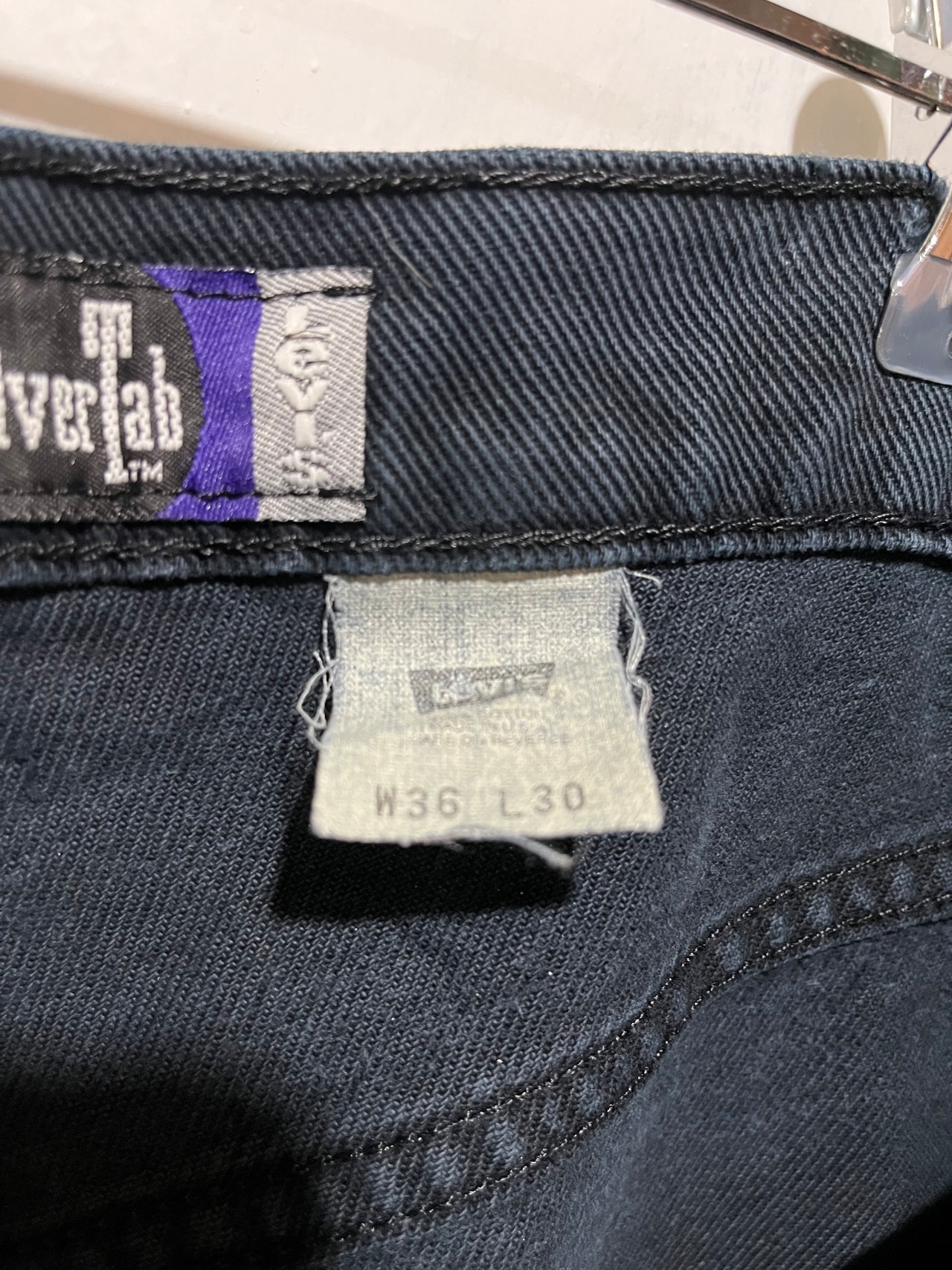 90's Levi's Silvertab Buggy Denim Pants Made in USA【W34.5 L30】