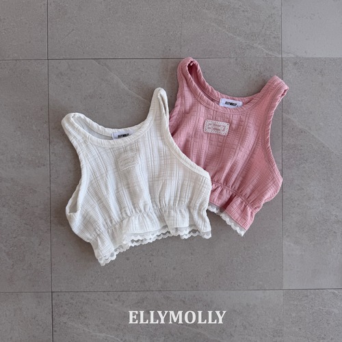[予約][送料無料]≪ELLY MOLLY≫Flow Sleeveless Top 35