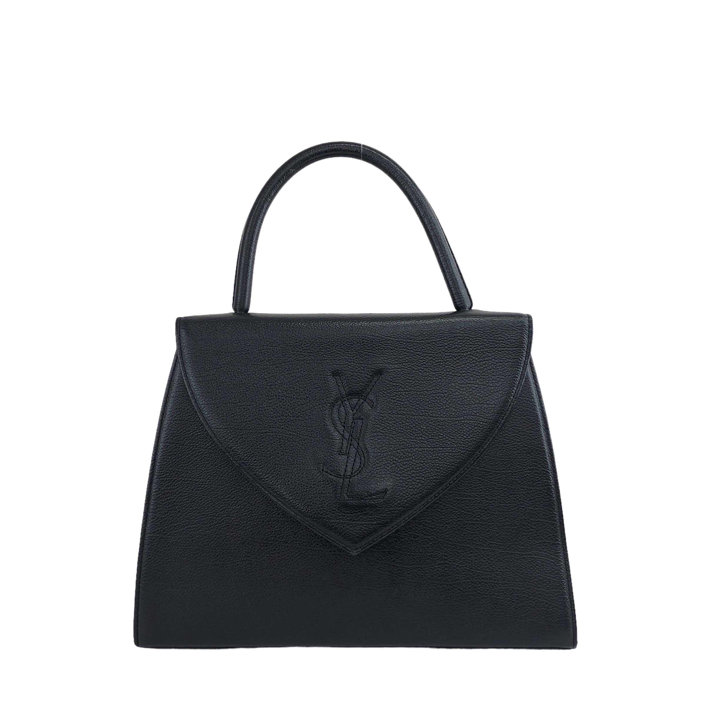Yves Saint Laurent イヴ・サンローラン ハンドバッグ ブラック YSL