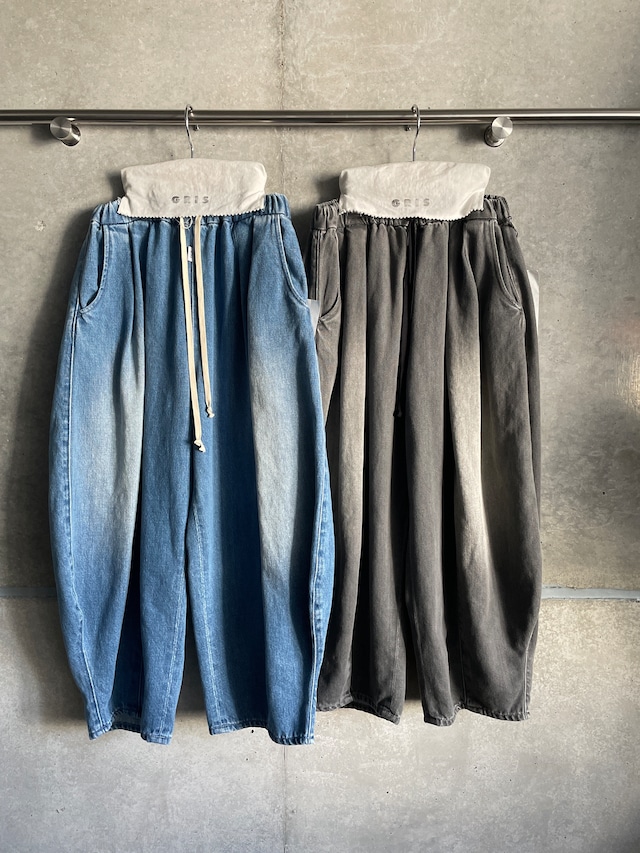 Denim Ballon Pants_L/XL