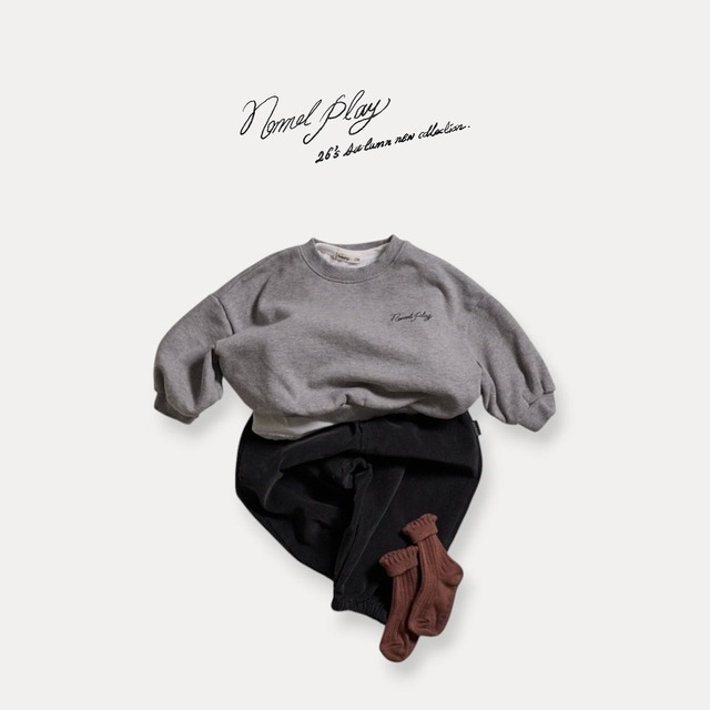 《予約》送料無料【normal play】Fine Corduroy Balloon Pants