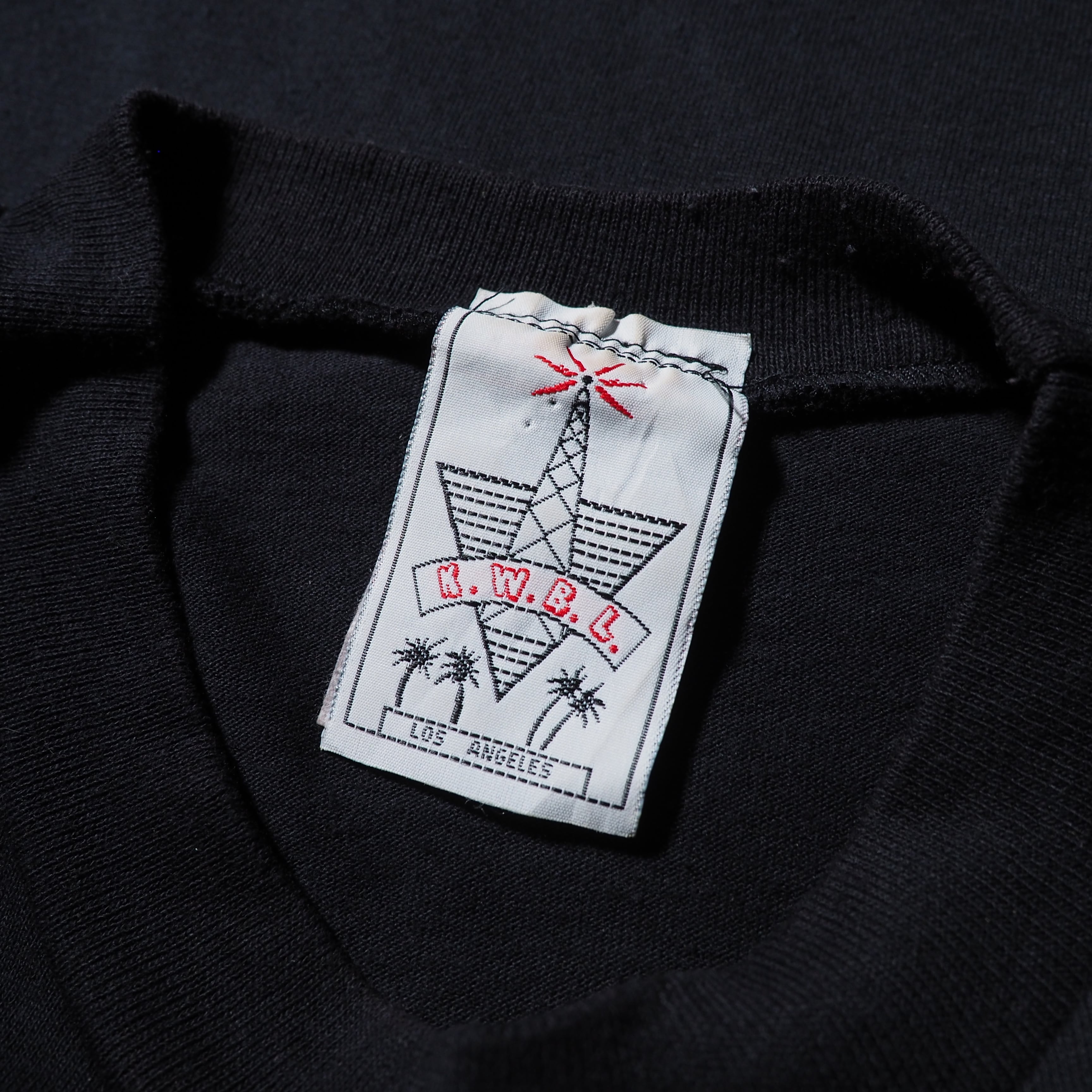 1990s ” Sun flower ” painted vintage loose SS Tee (made in usa)