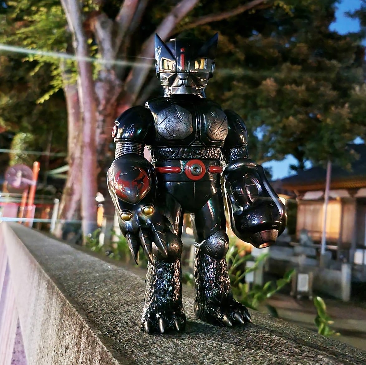 ☆RX-NEMESIS DARK INVADER 黒成型 ネメシス ソフビ