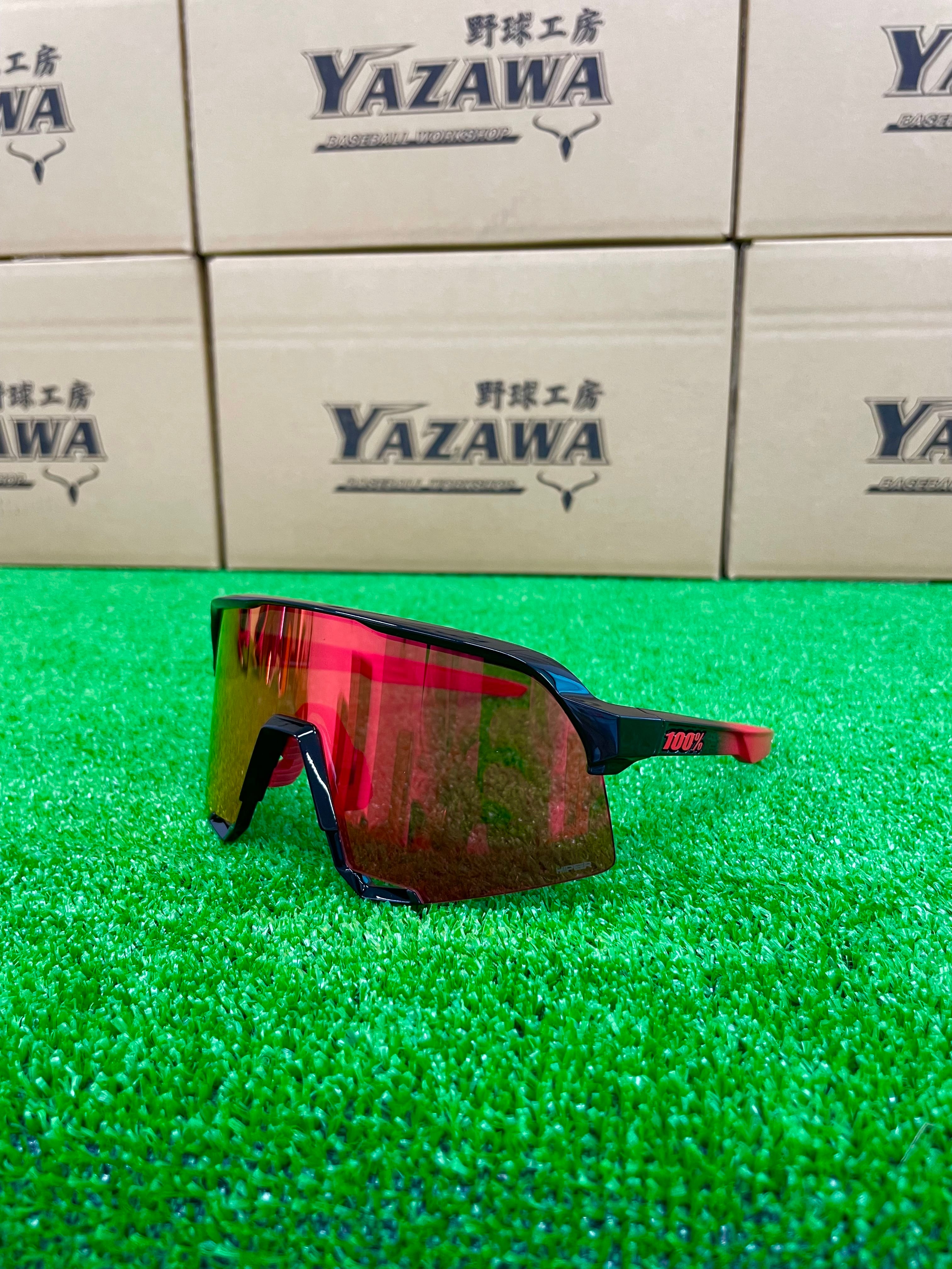 100% S3 Black Gold Mirror ワンハンドレッド サングラス 100